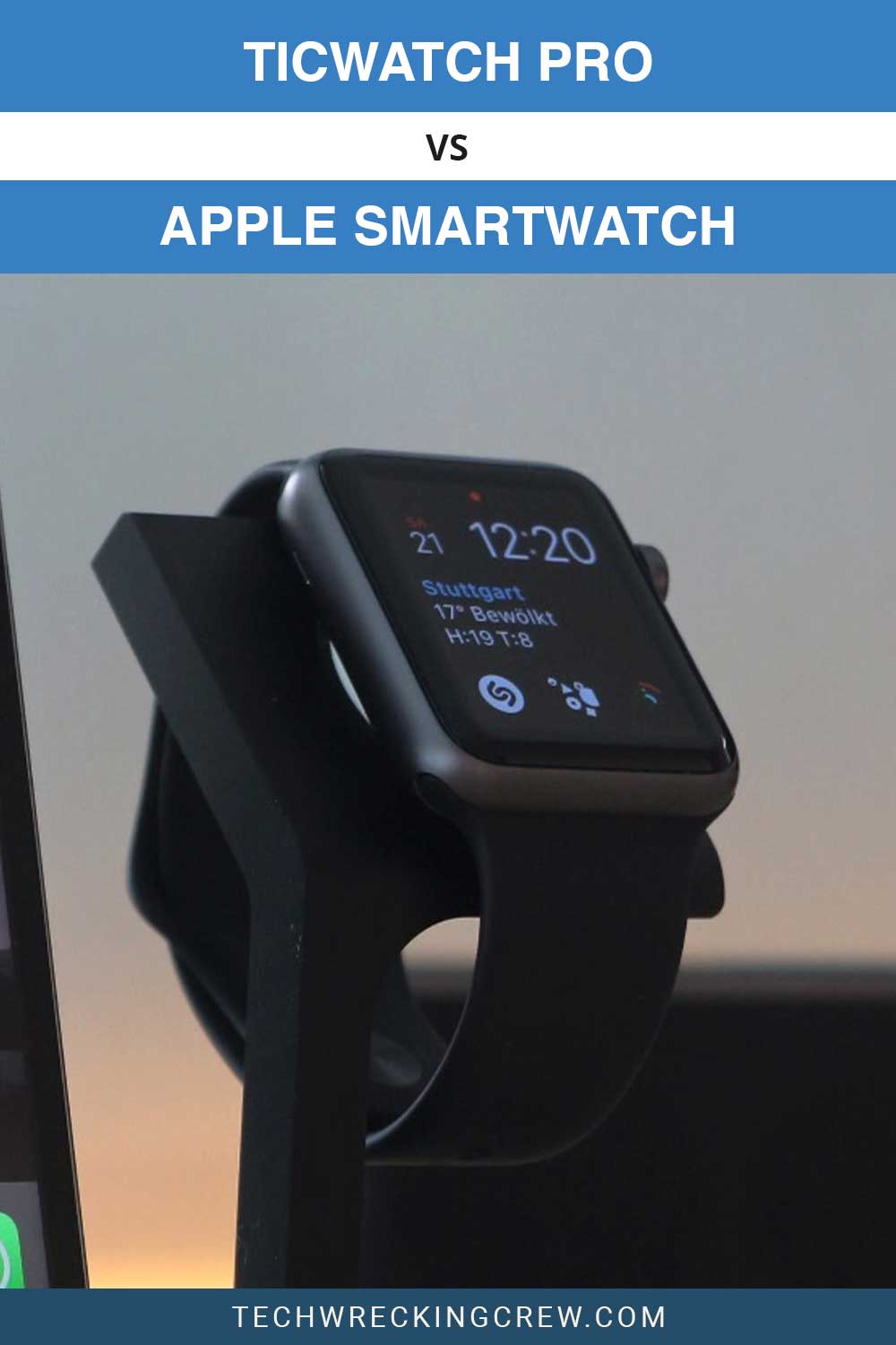 TicWatch Pro vs. Apple Smartwatch